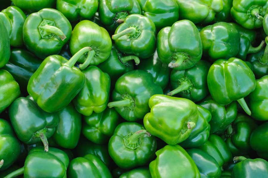 Capsicums Green